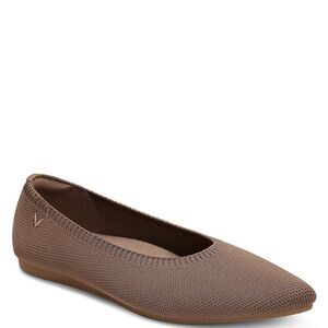VIVAIA Aria 5.0 Stretch‎ Knit Point Toe Flats NUTMEG SIZE 11 Euro 43 NWT in pkg